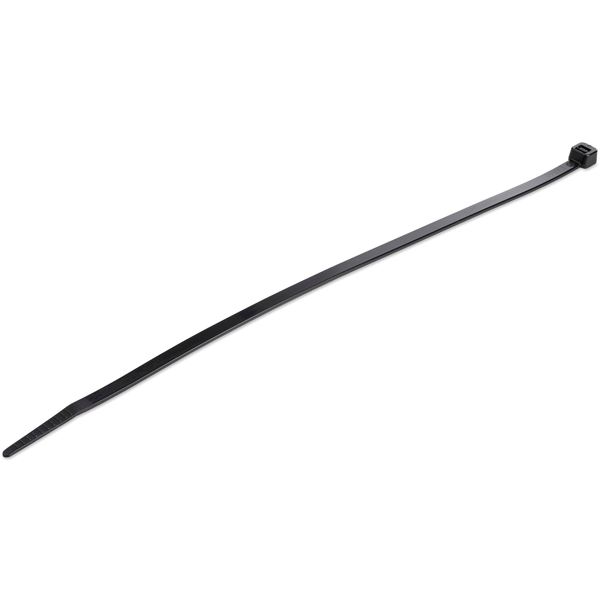 【CBMZT10BK】1000 PK 10" BLACK CABLE TIES[バッグ]