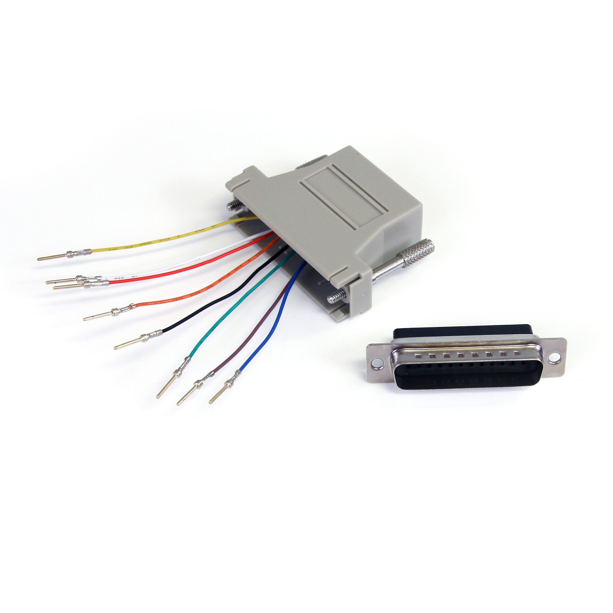 【GC258MF】DB25 TO RJ45 MODULAR ADAPTER