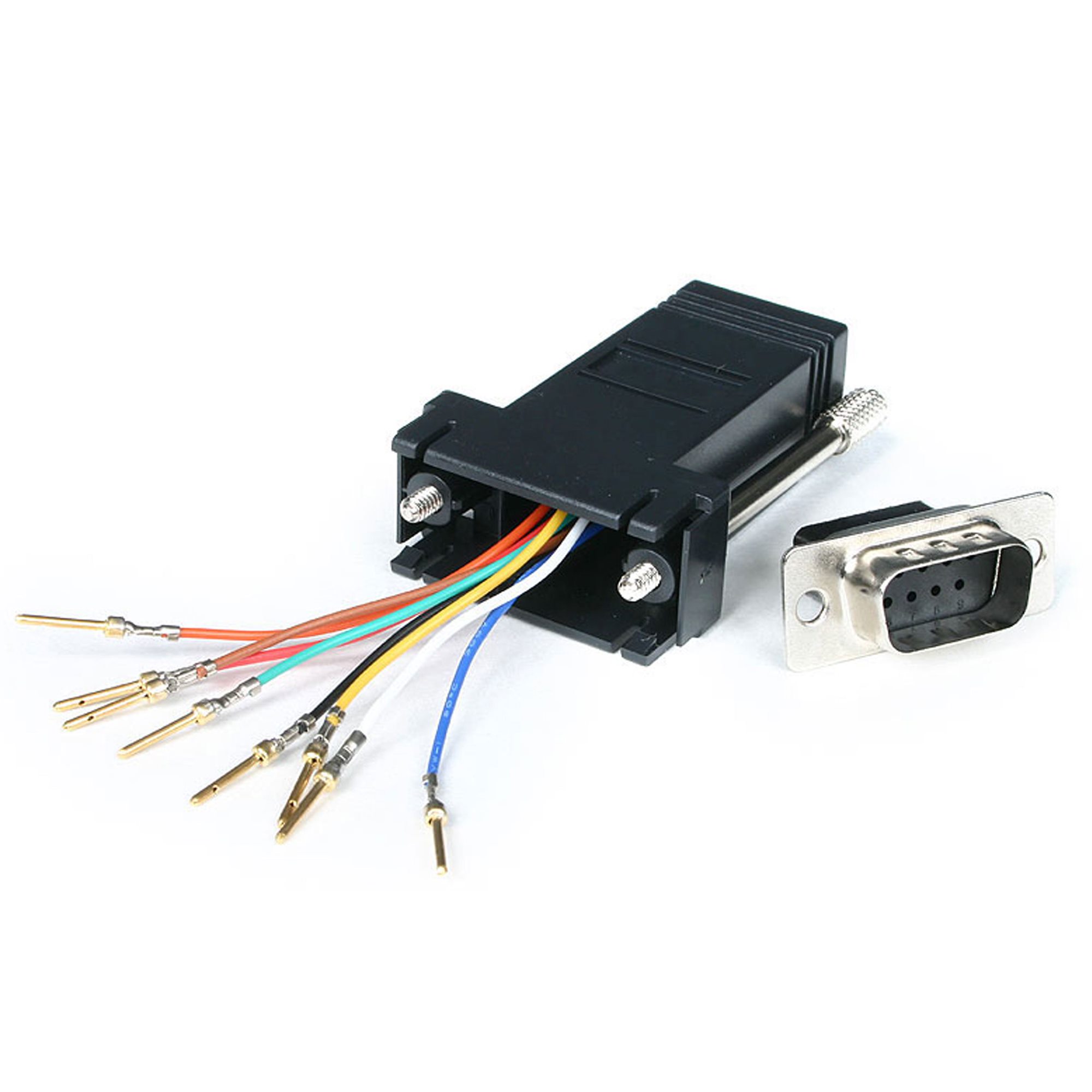 【GC98MF】DB9 TO RJ45 MODULAR ADAPTER