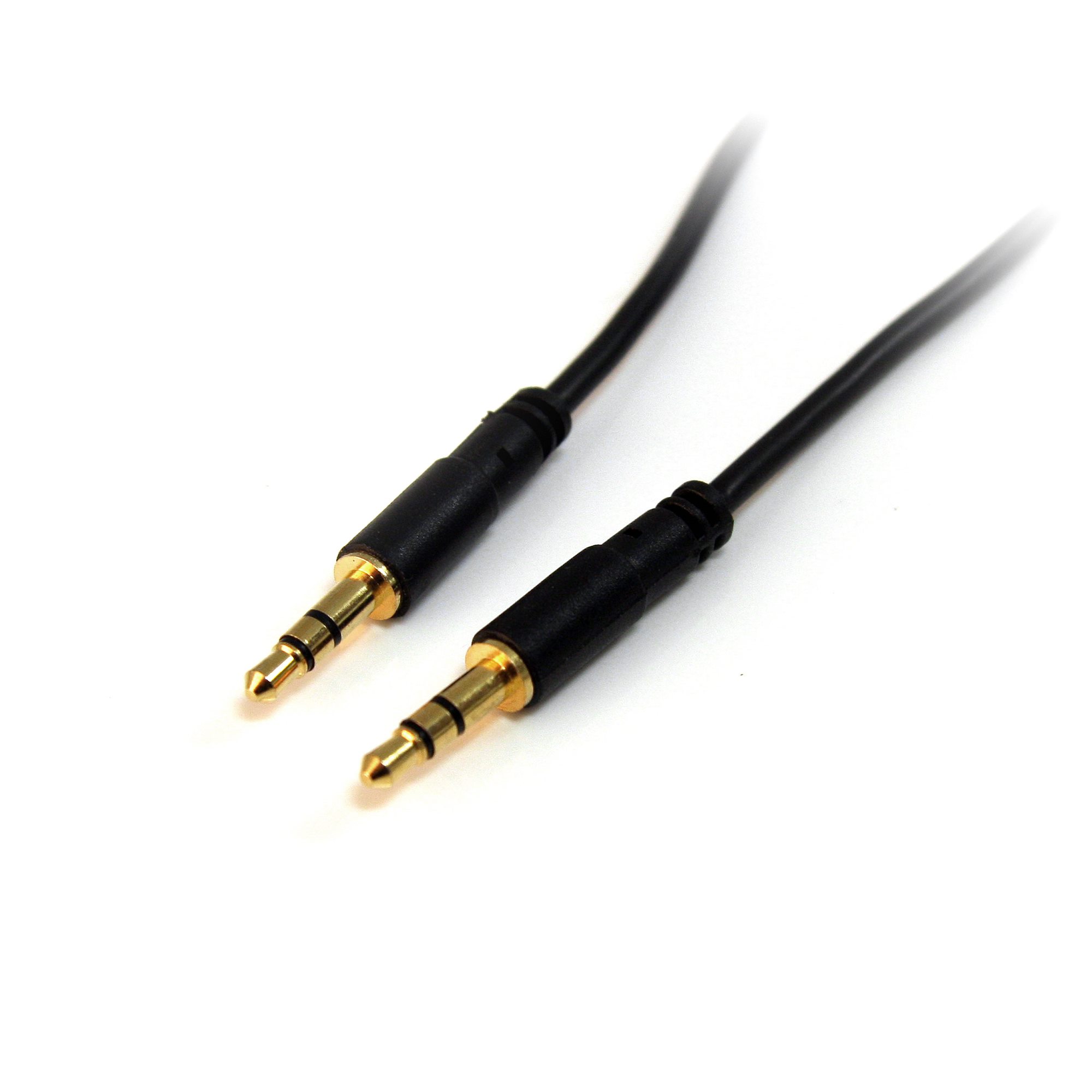 【MU10MMS】SLIM 3.5MM STEREO AUDIO CABLE