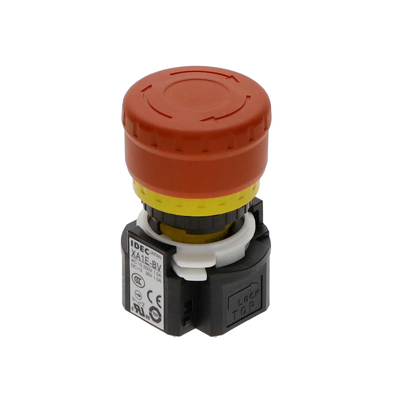 【XA1E-BV304V-R】SW ESTOP PULL/TWST RESET 3A 125V