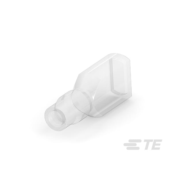 CONN RCPT SLEEVE 0.25 1POS CLEAR【1-170823-5】
