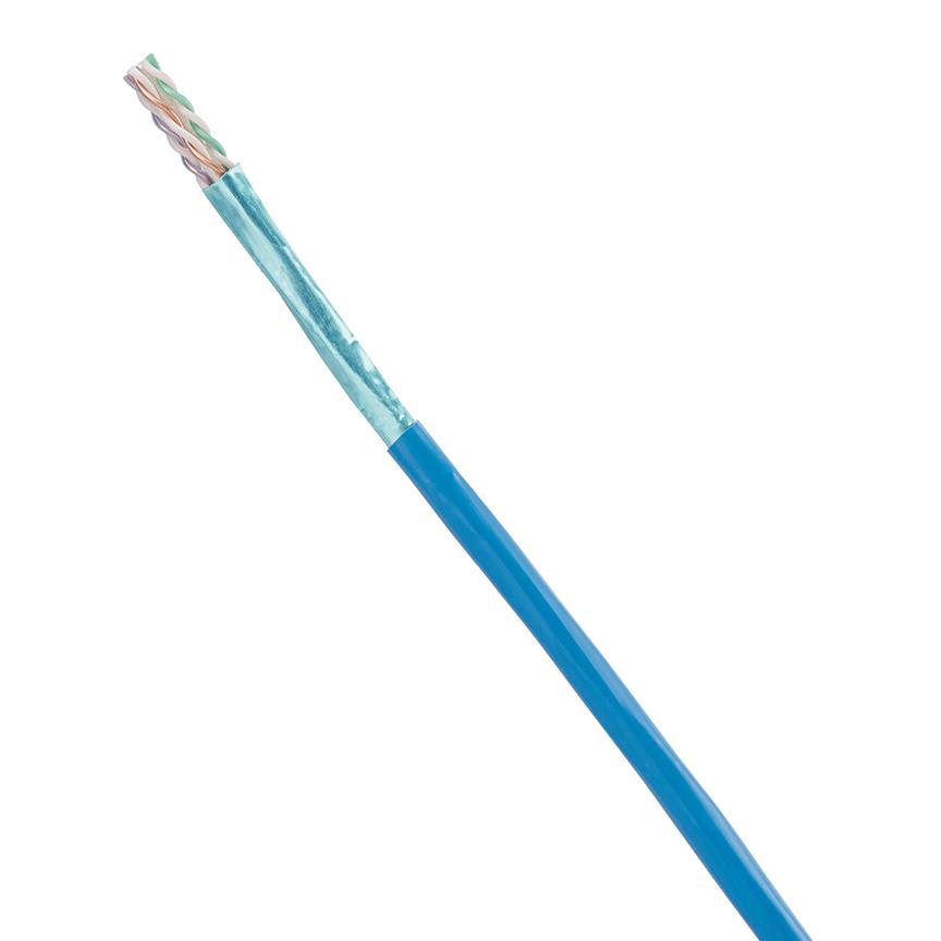 COPPER CBL CAT 6A 4-PR 6.6MM BK【PUR6AV04BL-G】