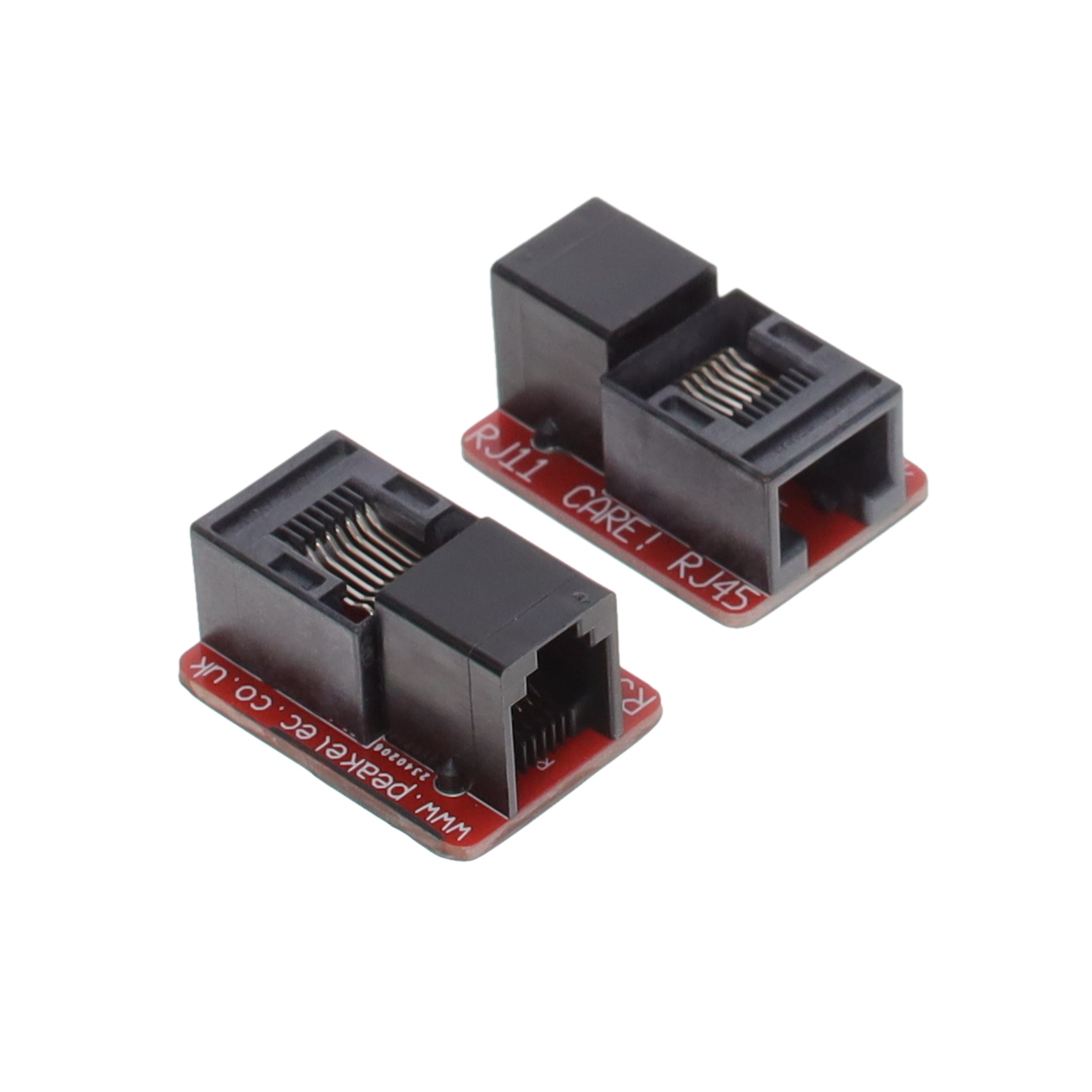【RJA11】PAIR OF RJ11-RJ45 SOCKET ADAPTER