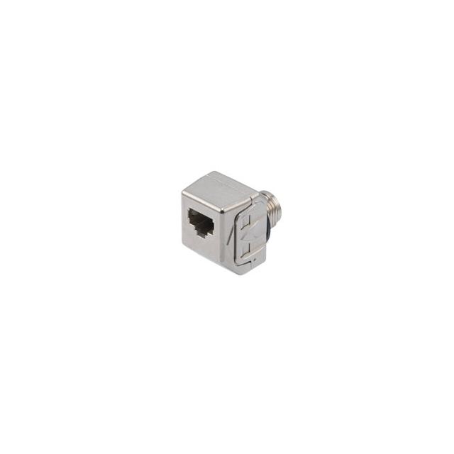 【M12XFP-RJ45F】M12 X-CODE F- RJ45 F ADAPTER, MO