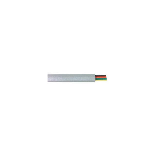 【TDB4-1000】CABLE MOD FLAT 4COND SLVR 1000'