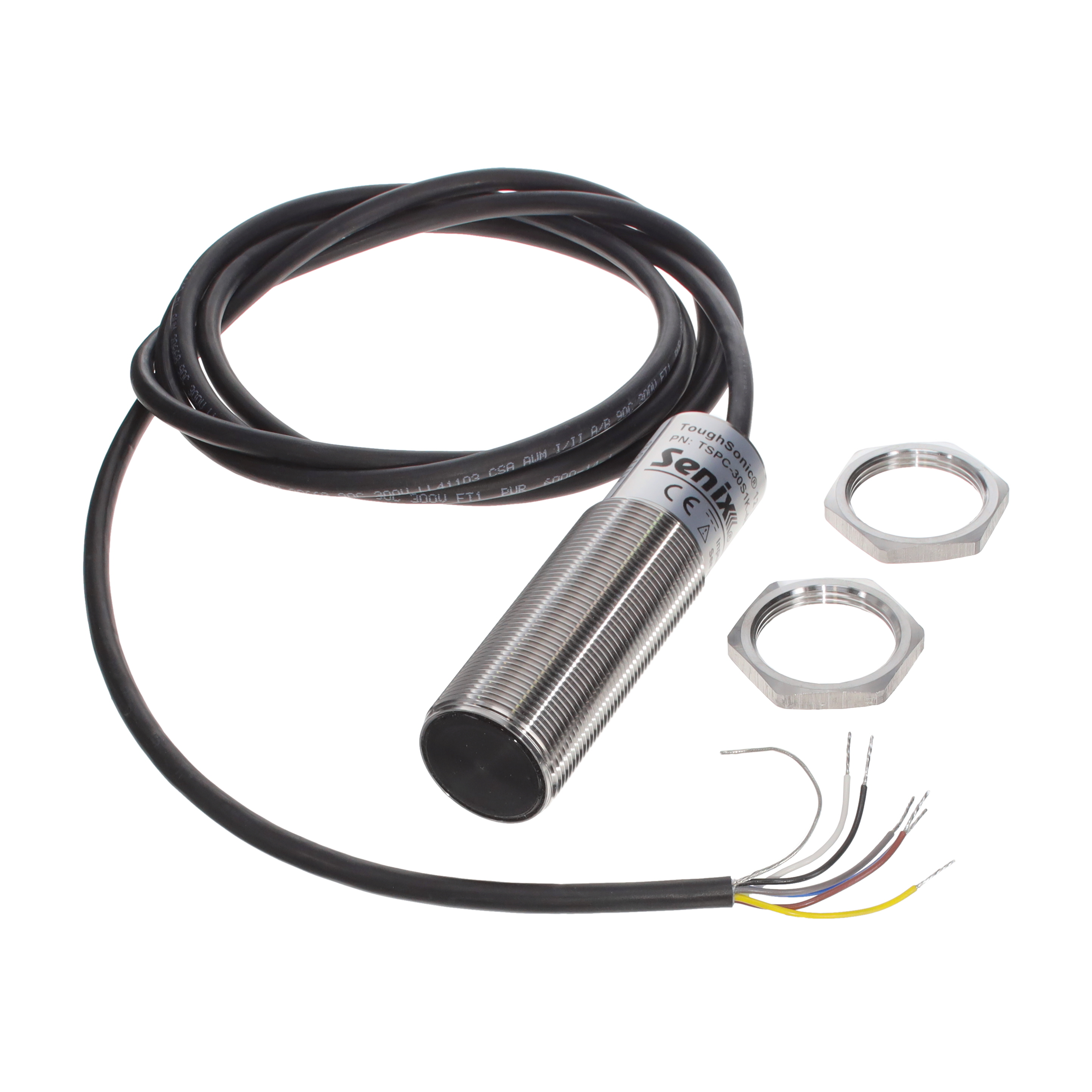 【TS-100.12A1X.007FA】SENSOR PROX ULTRASON 3700MM CYL