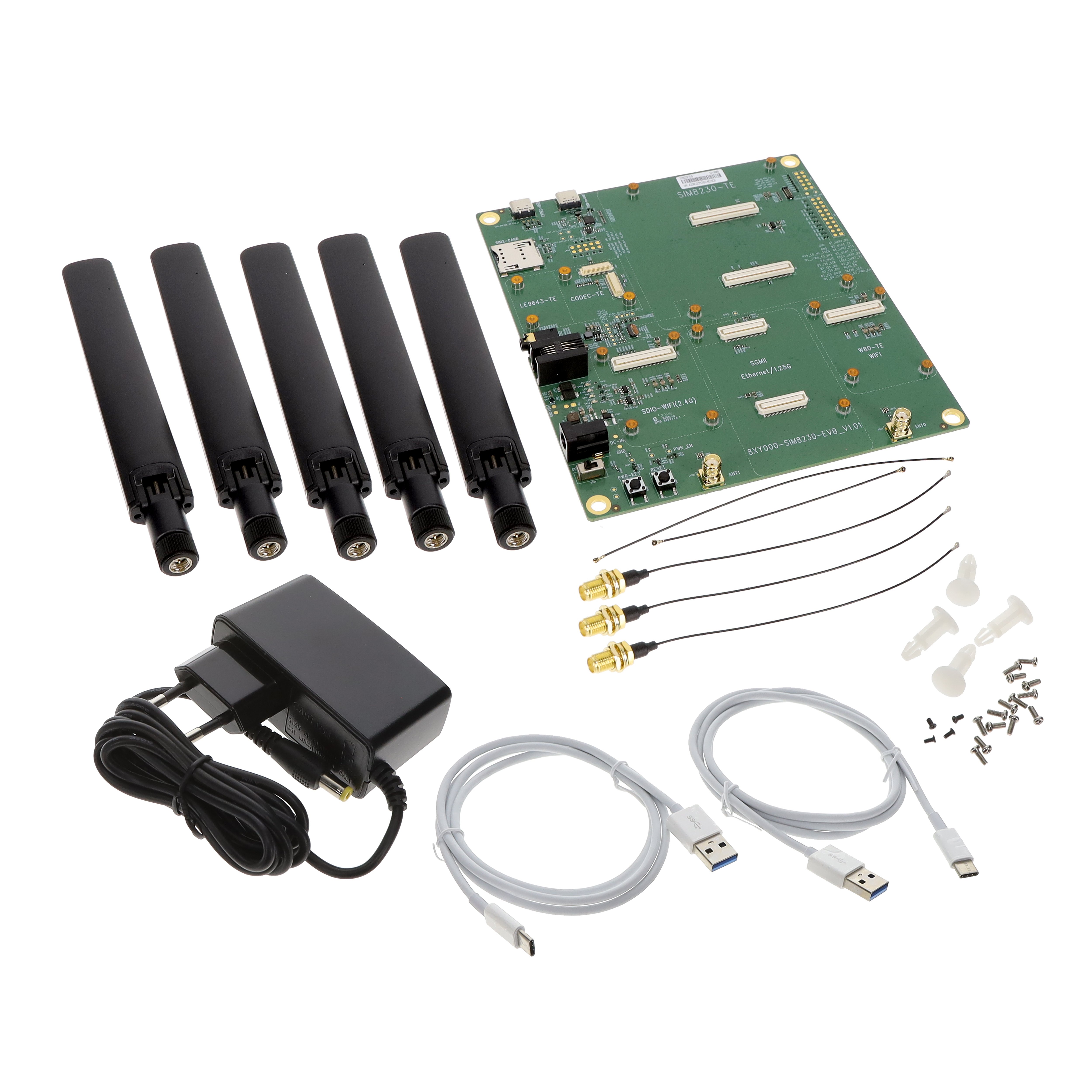 【SIM8230-EVBKIT】EVALUATION BOARD FOR SIM8230