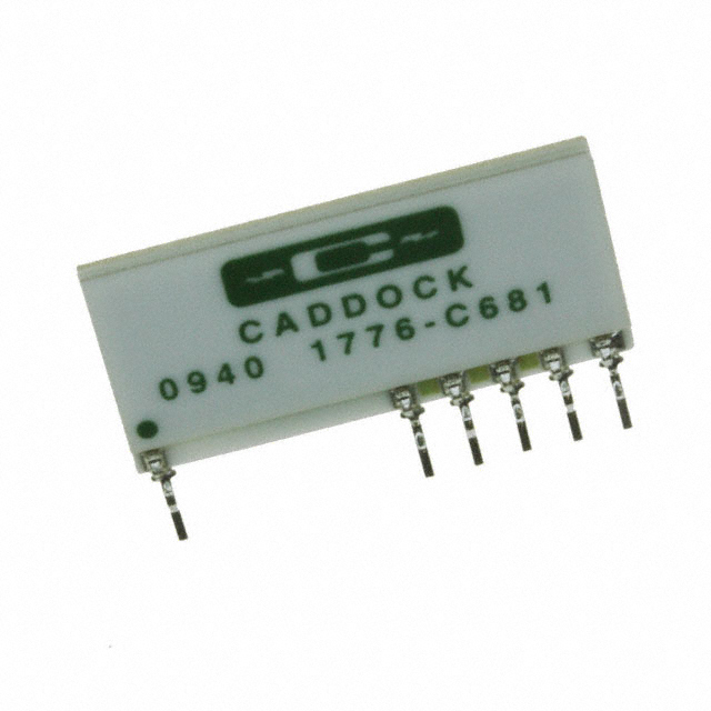 【1776-C6815】RES NETWORK 5 RES MULT OHM 10SIP