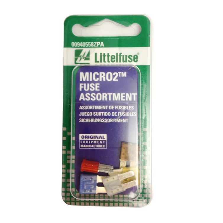 FUSE KIT AUTO 5-25A 5PC CARD【00940558ZPA】