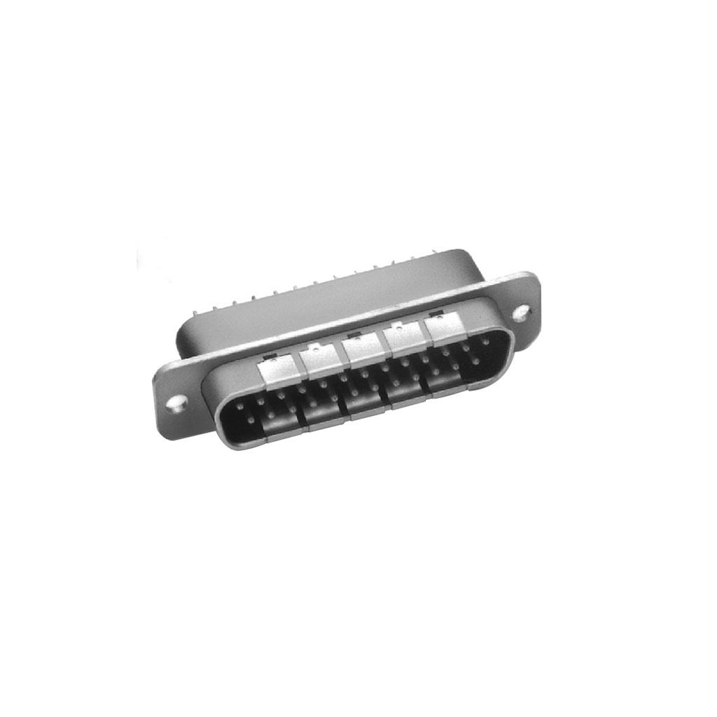 CONN D-SUB PLUG 25POS VERT SLDR【0732841721】
