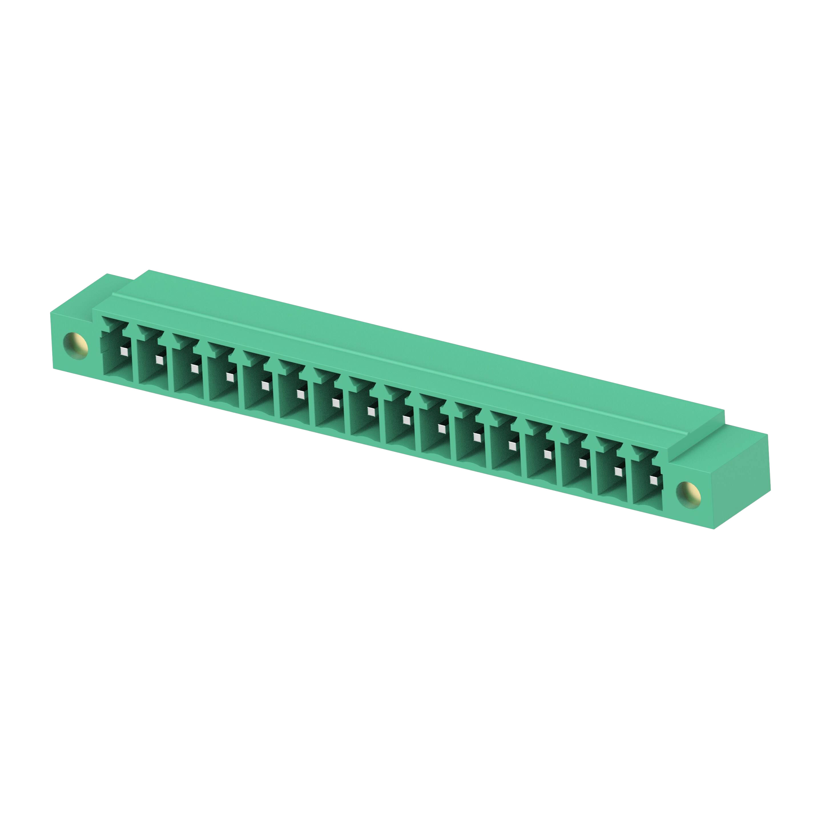 TERM BLOCK HDR 16POS 3.81MM【1-2842510-6】