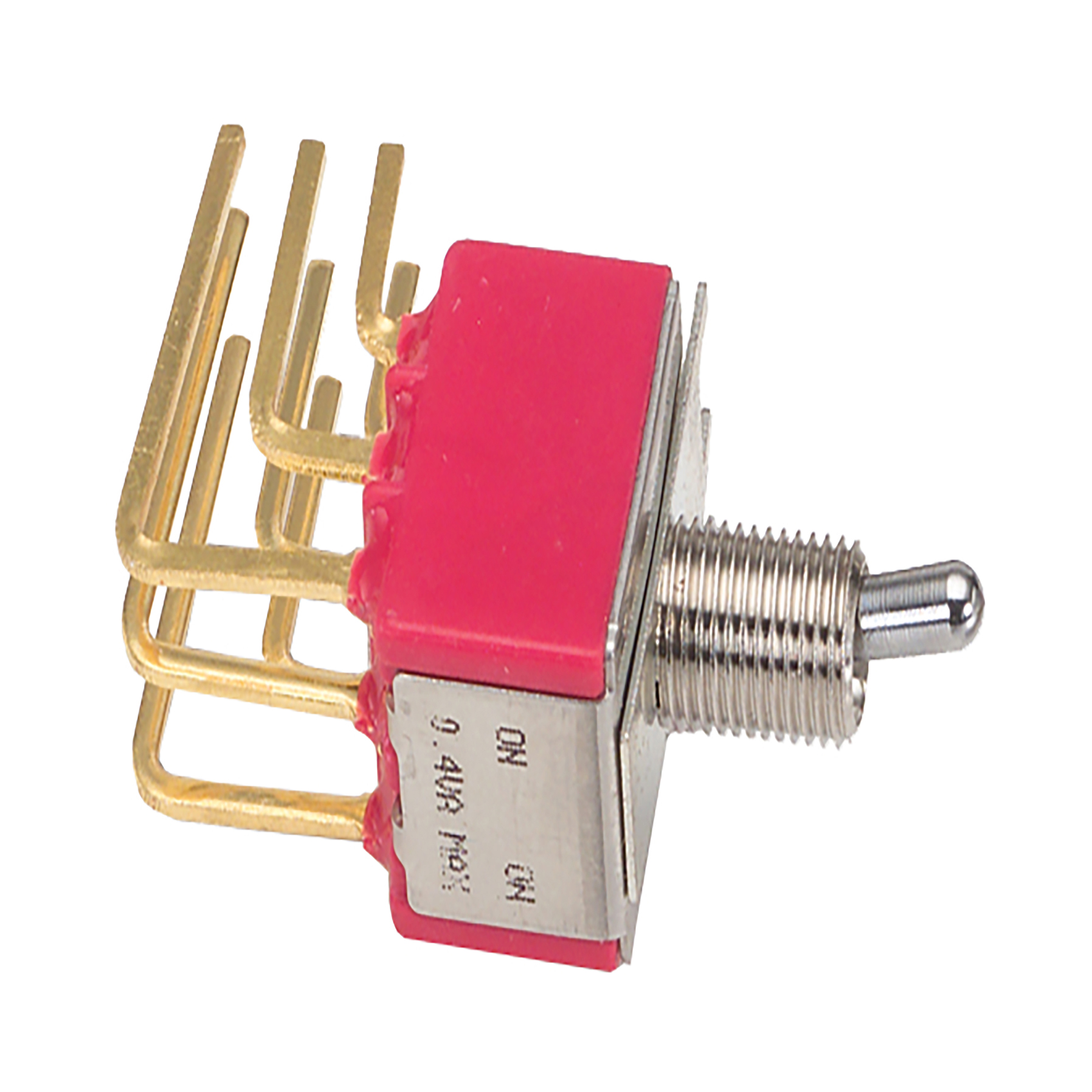 SWITCH TOGGLE SPDT 0.4VA 20V【2M1-SP1-T2-B4-M6RE】