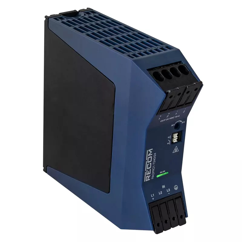 【RACPRO1-T240/24】240W AC/DC-CONVERTER 'DIN-RAIL'