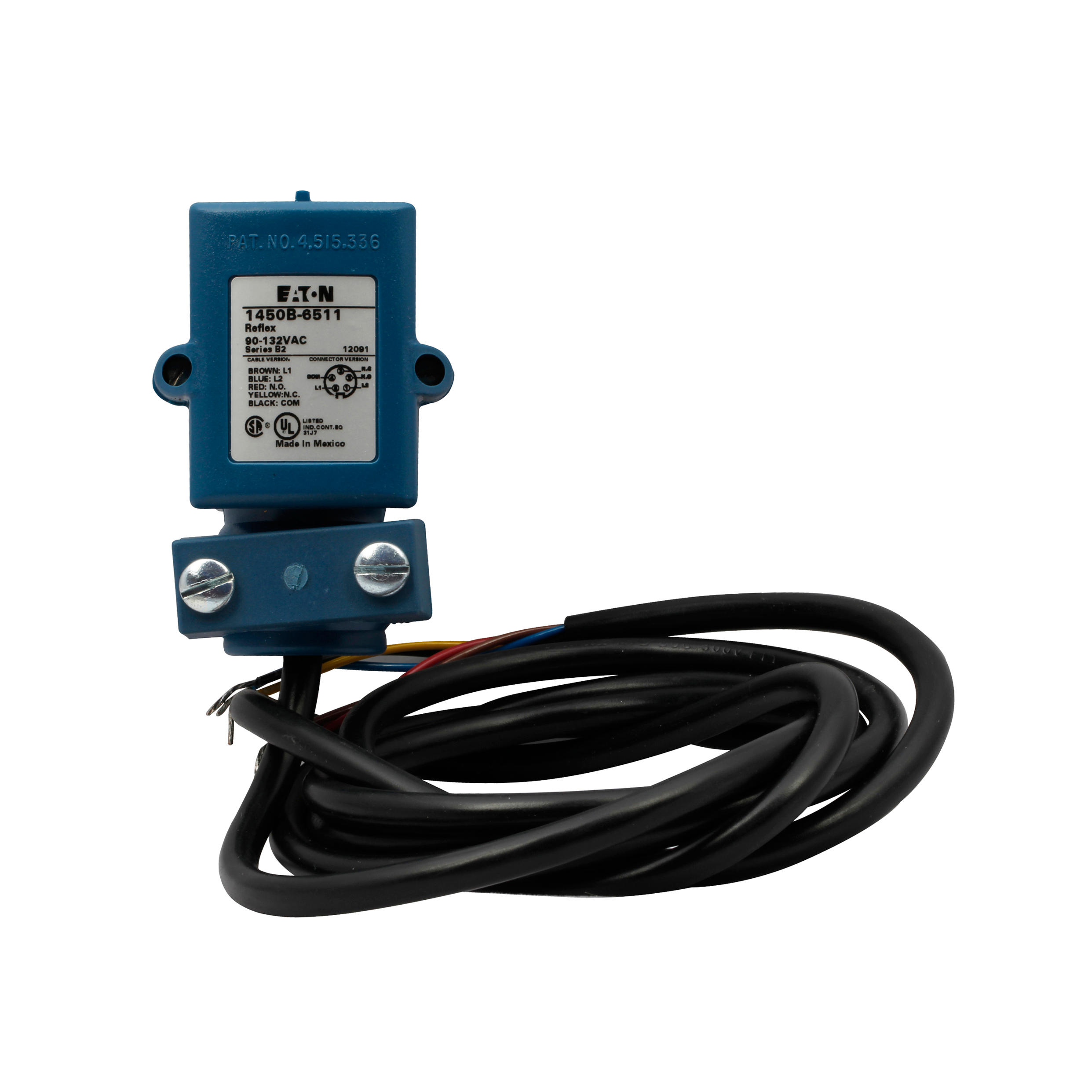 【1450B-6511】REFLEX,SELF-CONTAINED,115VAC,CAB