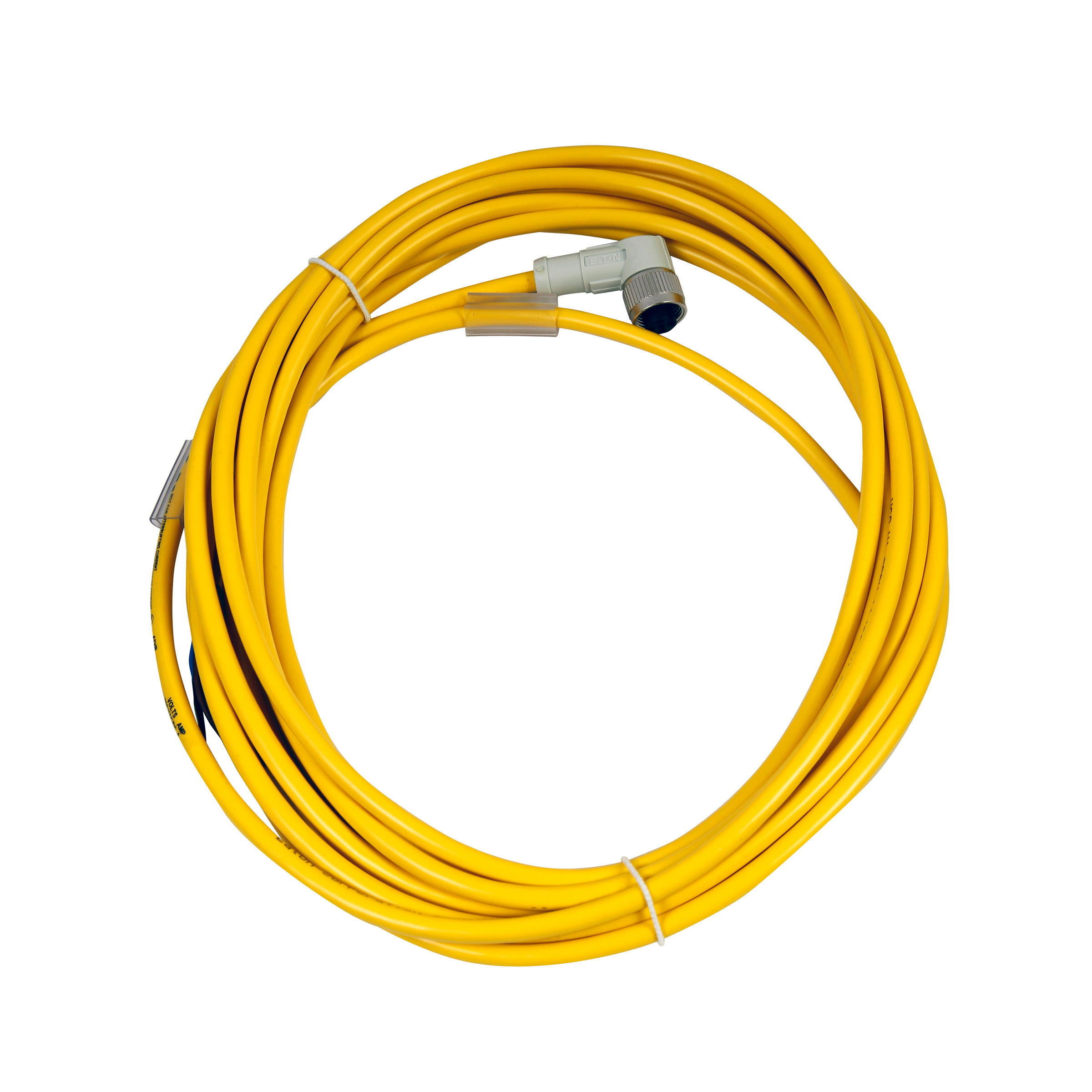 【CSDR4A3CY2205】CORDSET,DC,RA,4P 3W,5M,YEL