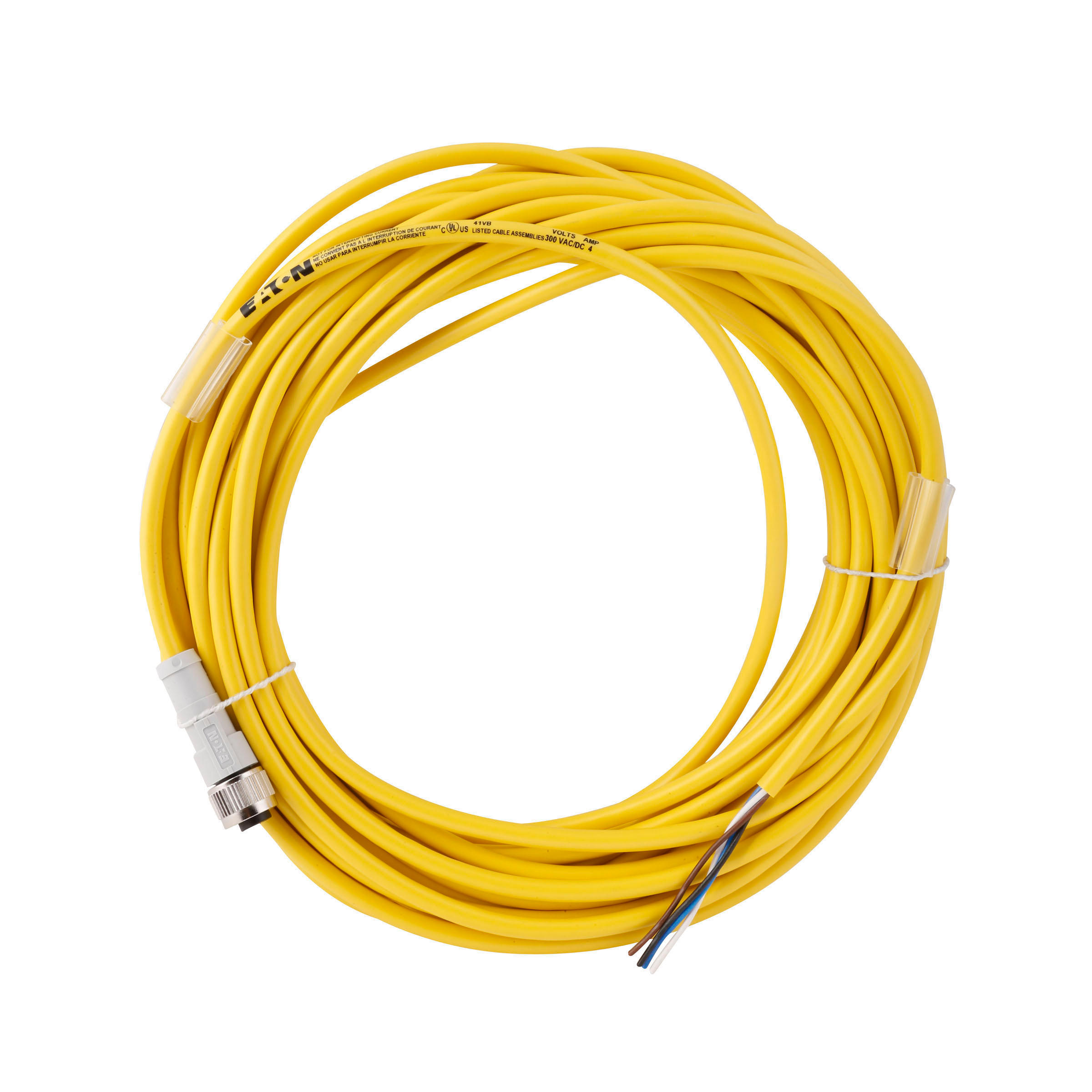 【CSDS4A4CY2210】CORDSET,DC,4P 4W,10M,YEL