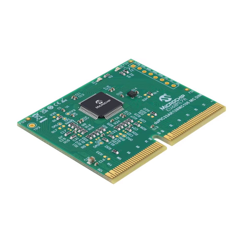 dsPIC33AK128MC106モータ制御用デュアルインラインモジュール(DIM)【EV68M17A】