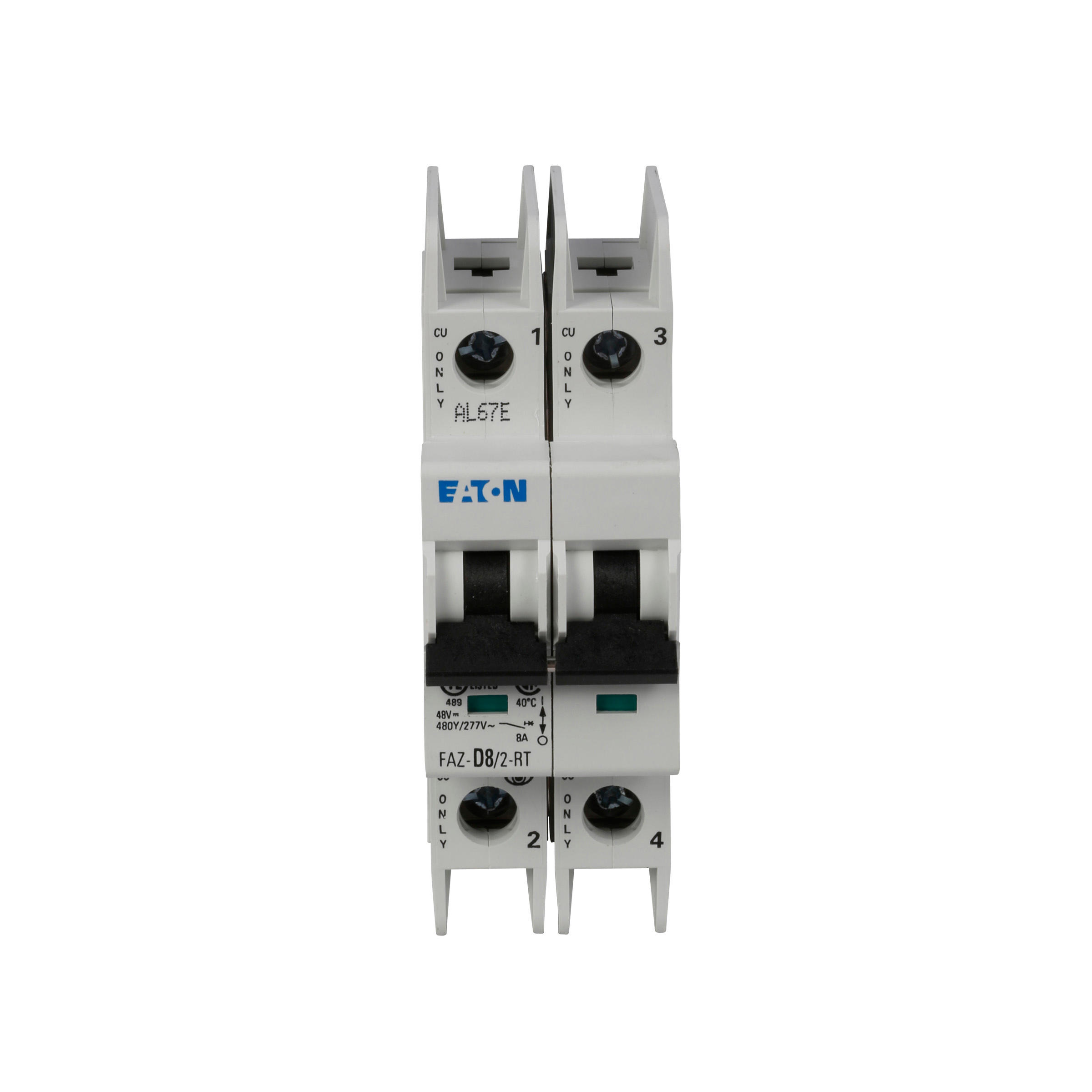 【FAZ-D6/2】FAZ UL 1077 2P 6A D CURVE