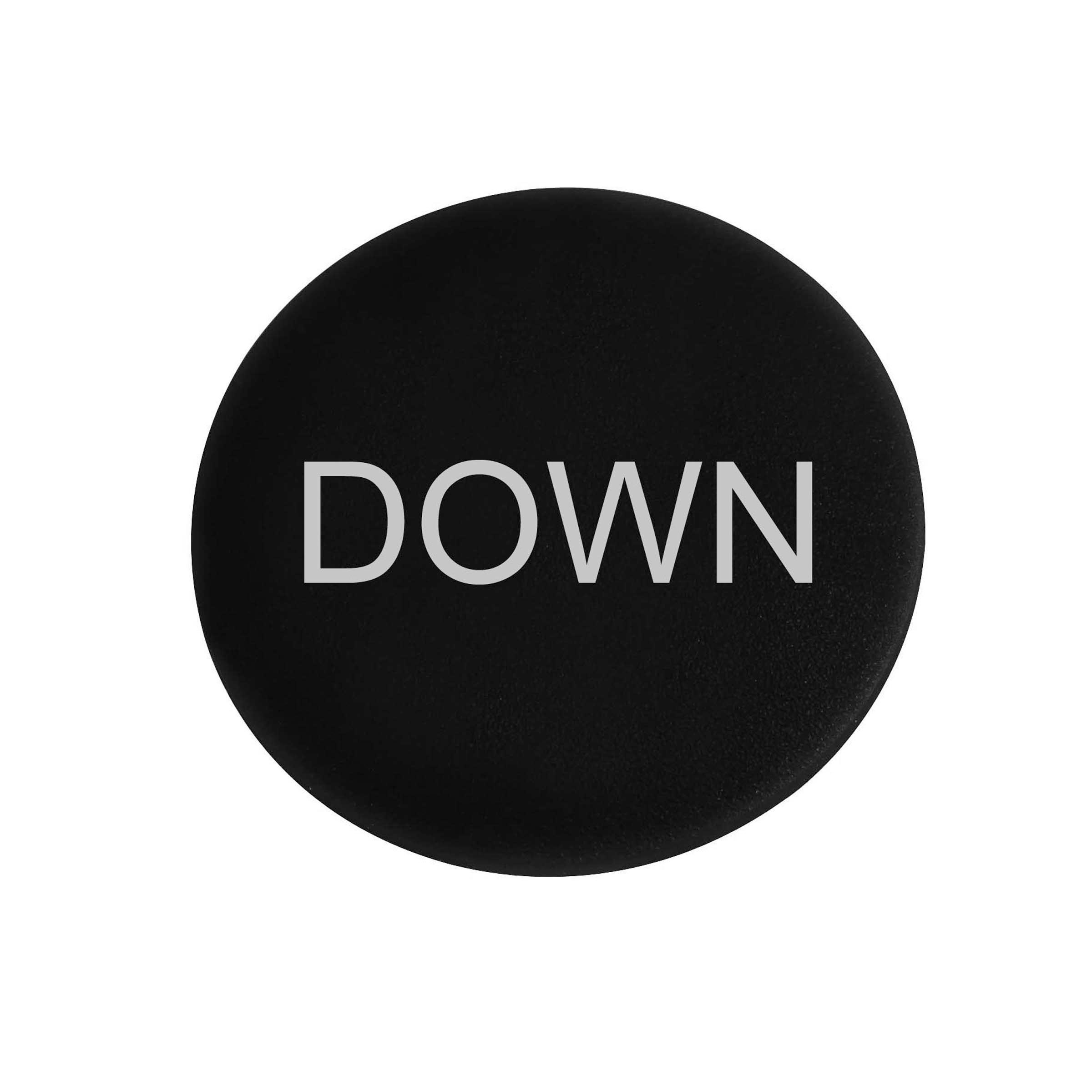FLSH BLK ETCHED BUTTON FOR NON-I【M22-XD-S-GB4】