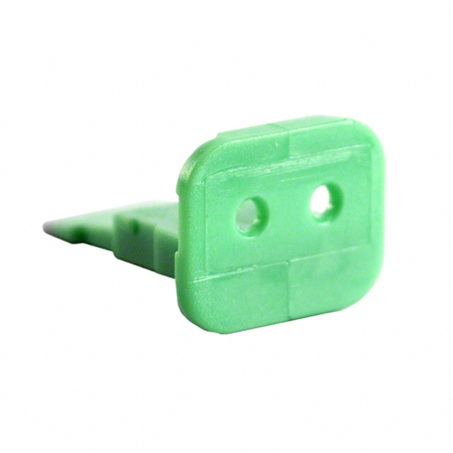 CONN PLUG WEDGE 2POS GREEN【AW2S】