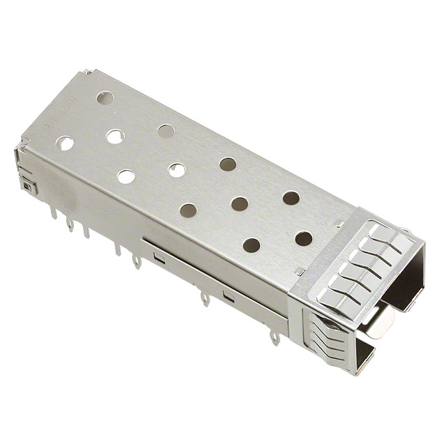 【10099100-011LF】CONN SFP+ CAGE PRESS-FIT R/A