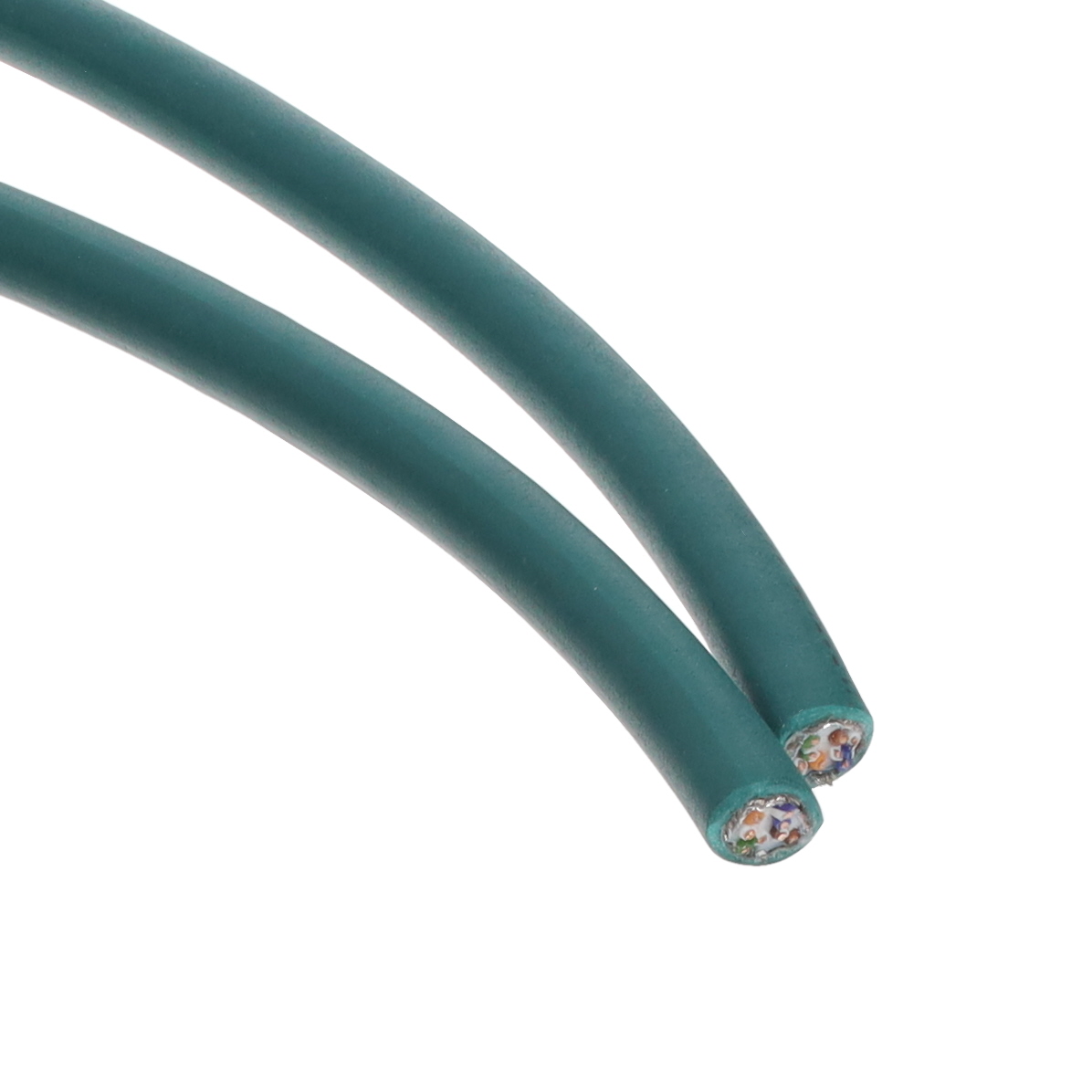 【1554316010】CABLE CAT5E 8COND 24AWG TEAL 10M
