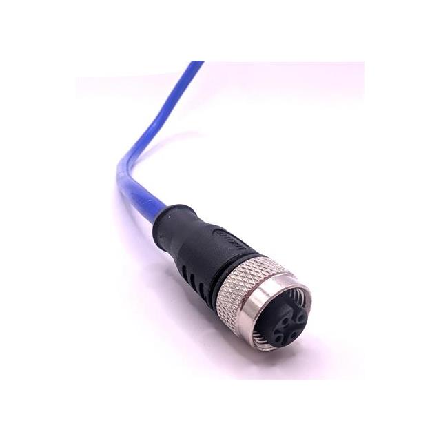 【C4C81M010】M12,CORD SET, 4 COND, FM/S, BLUE