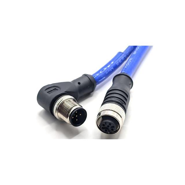 【C5BC82M005】M12,CORD SET, 5 COND, M/RA, FM/S