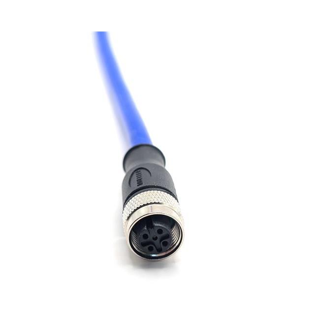 【C5C82M010】M12,CORD SET, 5 COND, FM/S, BLUE