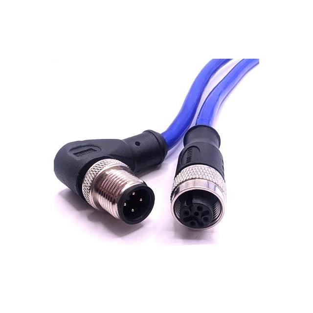 【C84BC81M010】M8 4 COND M RA, FM ST, BLUEFLEX