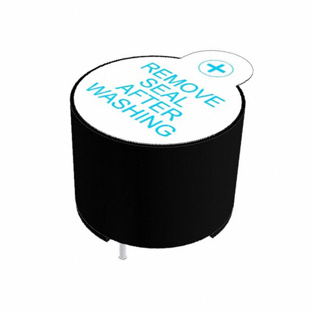 【AT-1224-TWT-4-R】BUZZER MAGNETIC 12V 12MM TH[トレイ]