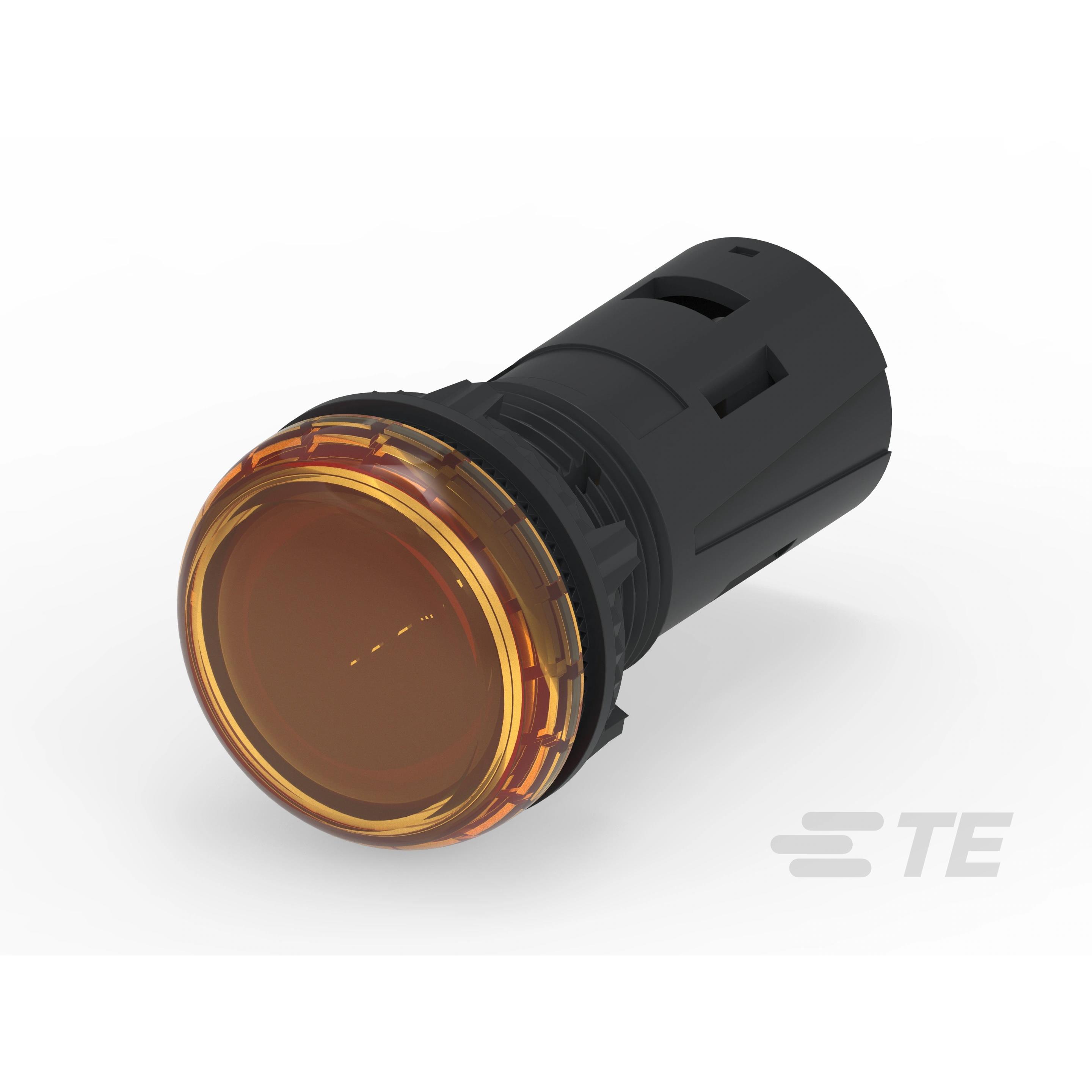 【2-2489541-4】LED PNL IND ORANGE CLR 29.60MM