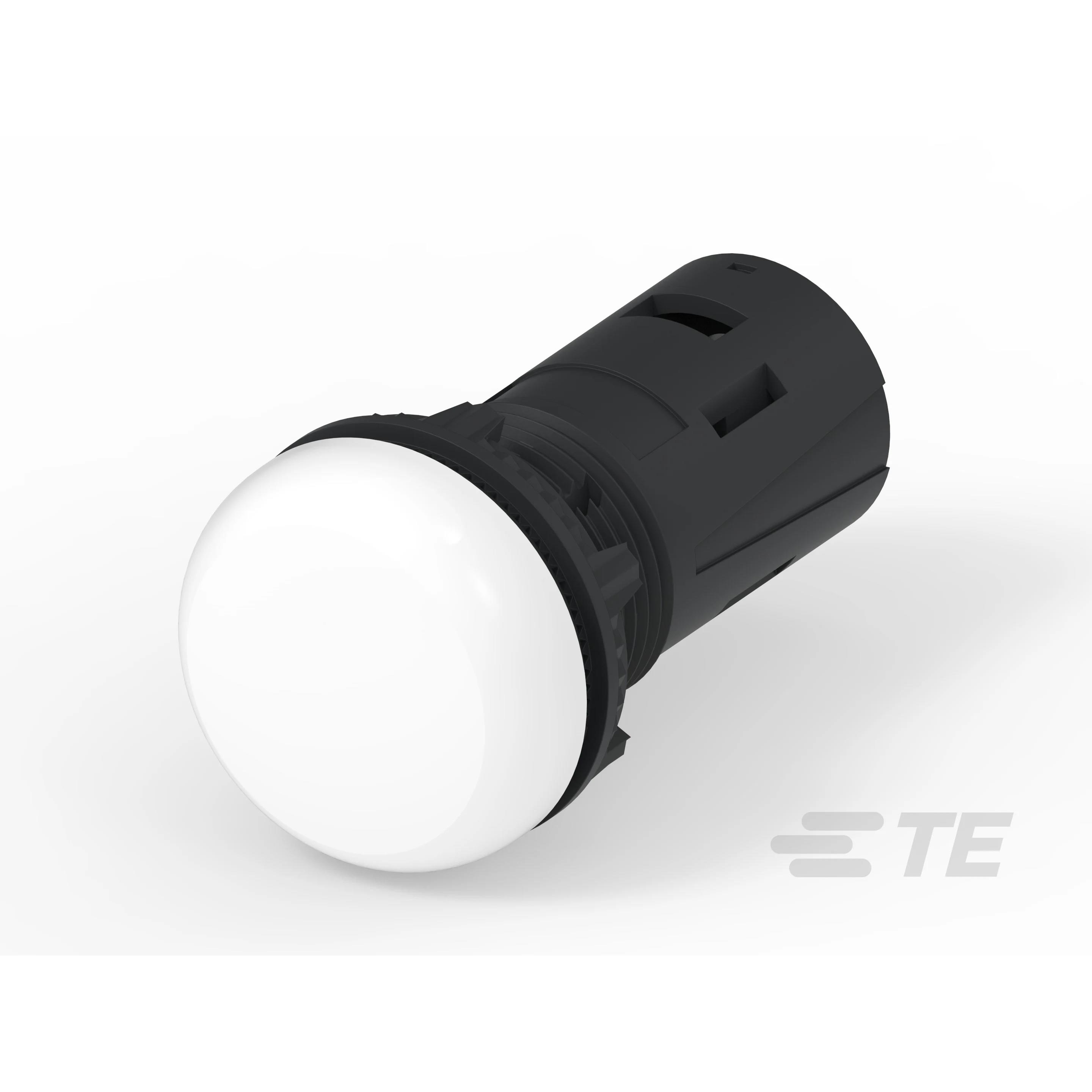【5-2489541-3】LED PNL IND WHITE CLEAR 29.60MM