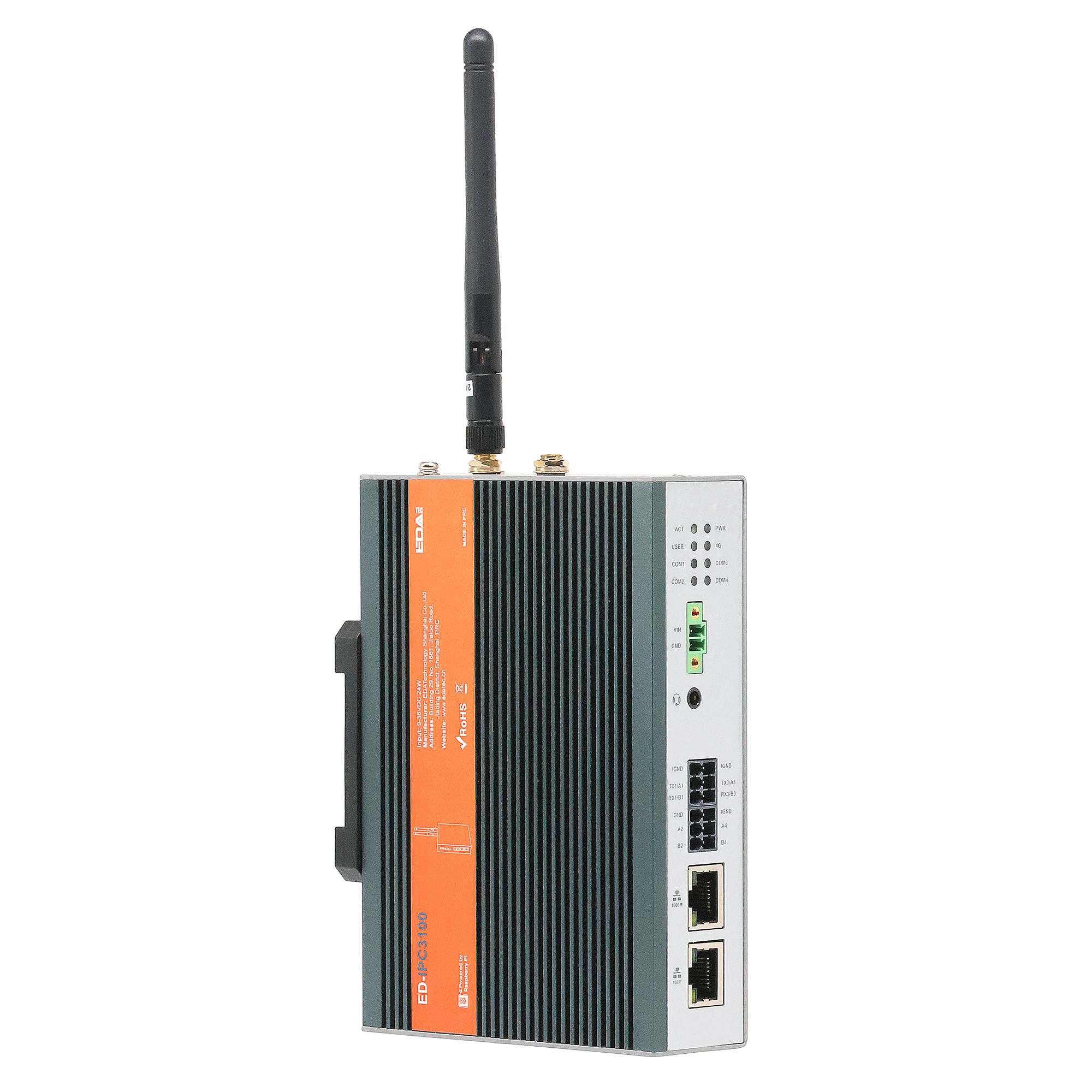 RPI CM5104032 INDUSTRIAL PC【ED-IPC3110-10832-4US-S】