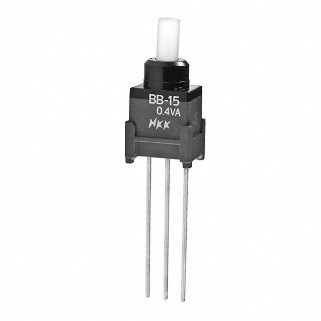 SWITCH PUSH SPDT 0.4VA 28V【BB15AW】