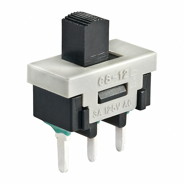 SWITCH SLIDE SPDT 3A 125V【CS12ANW03】
