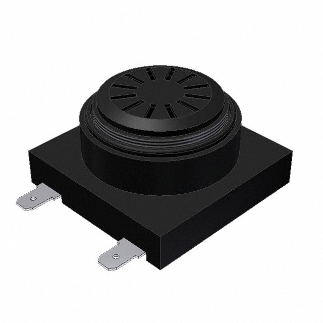 【X-4028-P-C32-R】BUZZER PIEZO 32V 40X40MM PNL MNT