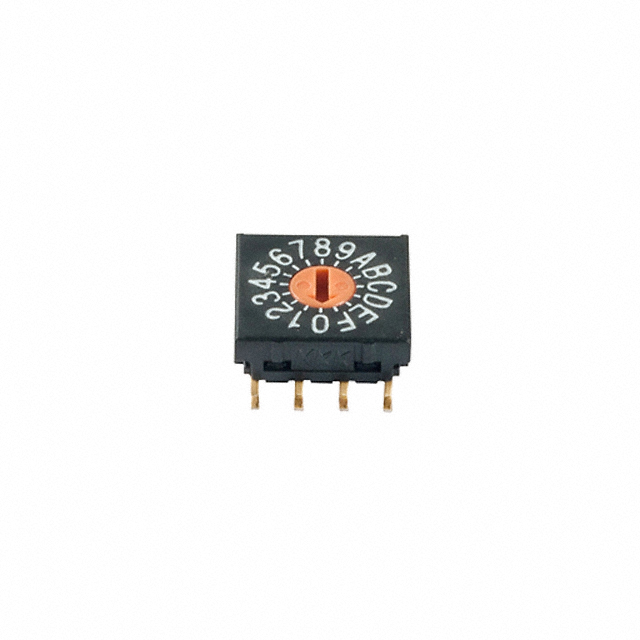 SWITCH ROTARY DIP HEX 0.1A 5V【FR02FR16P-S】
