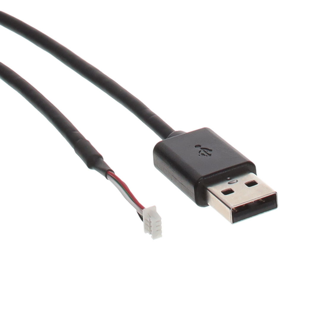 【7W2000000150】USB2.0 CABLE 1 METER, 4 PINS, PI