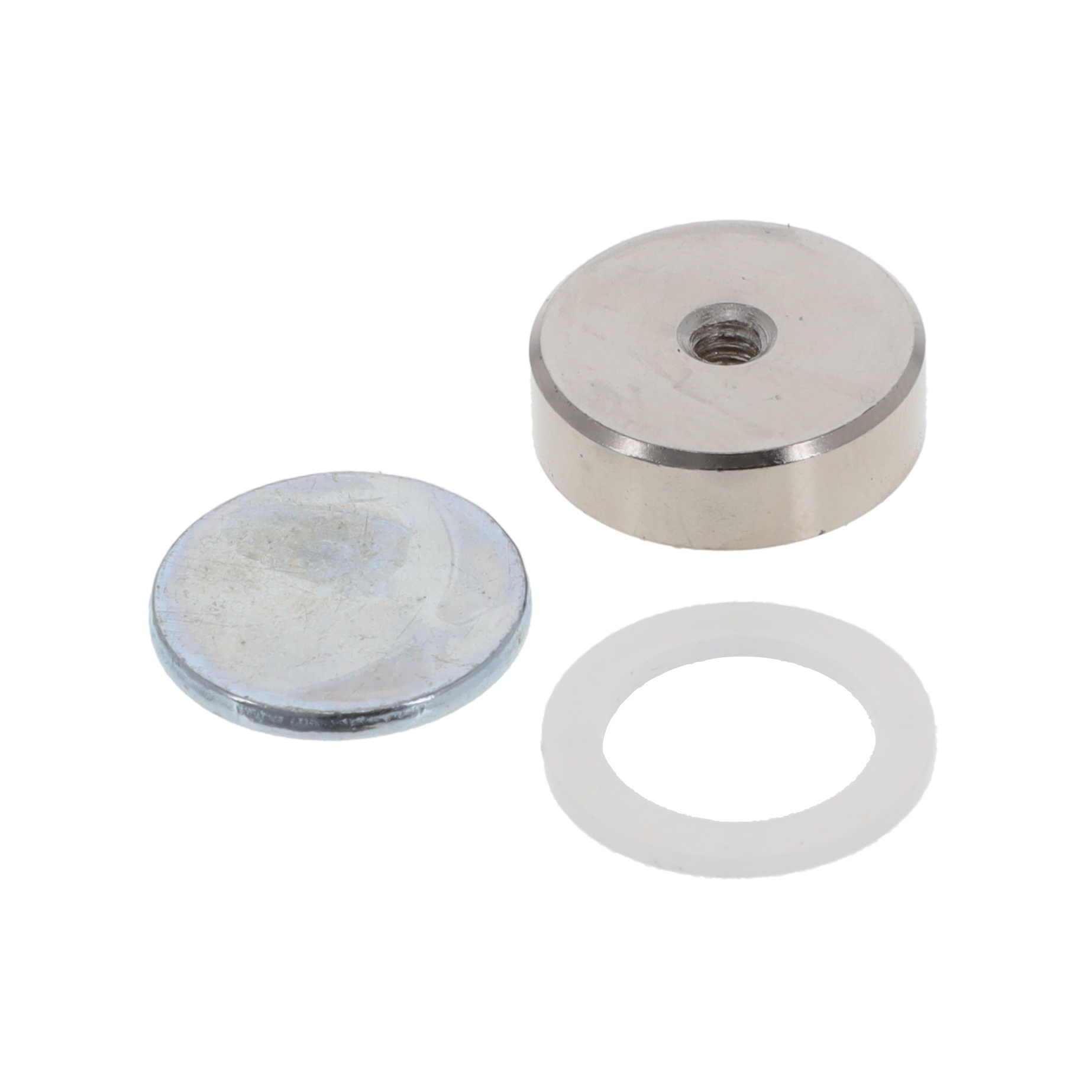 【E1021/NEO】NDFEB SHALLOW POT  20X6MM M4