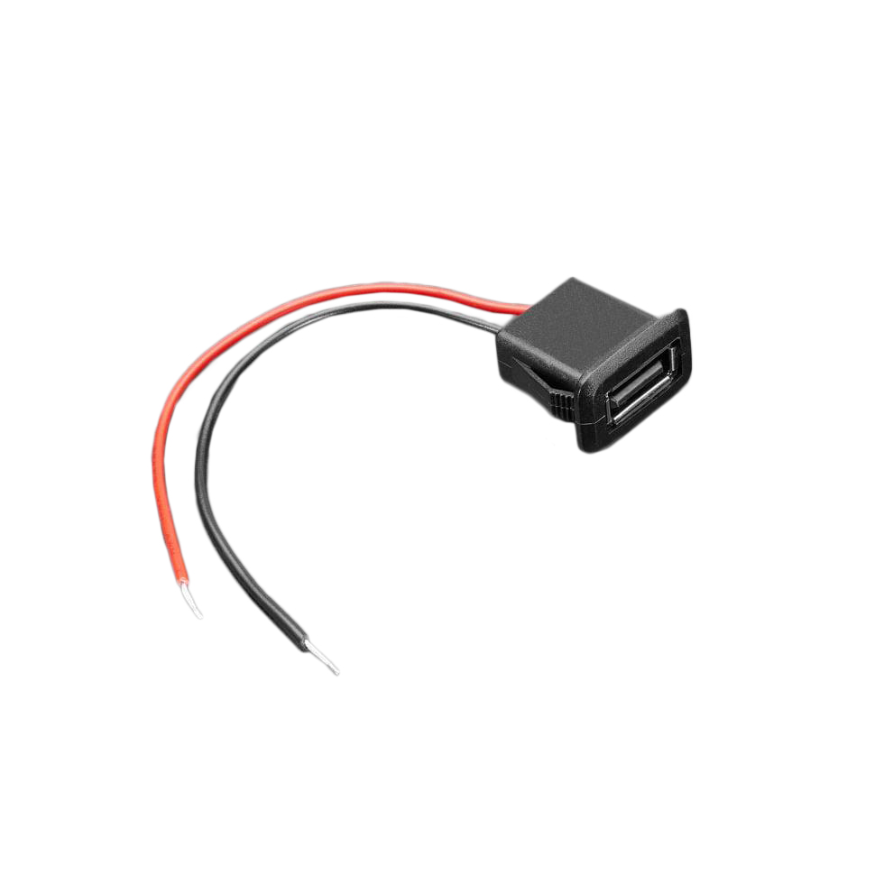 SNAP-IN PANEL MOUNT CABLE - USB-【6072】