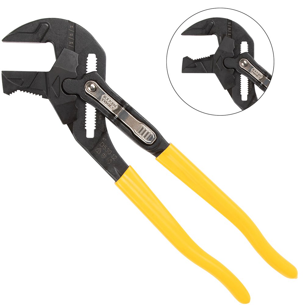 【D53012】PLIER WRENCH, 12 INCH
