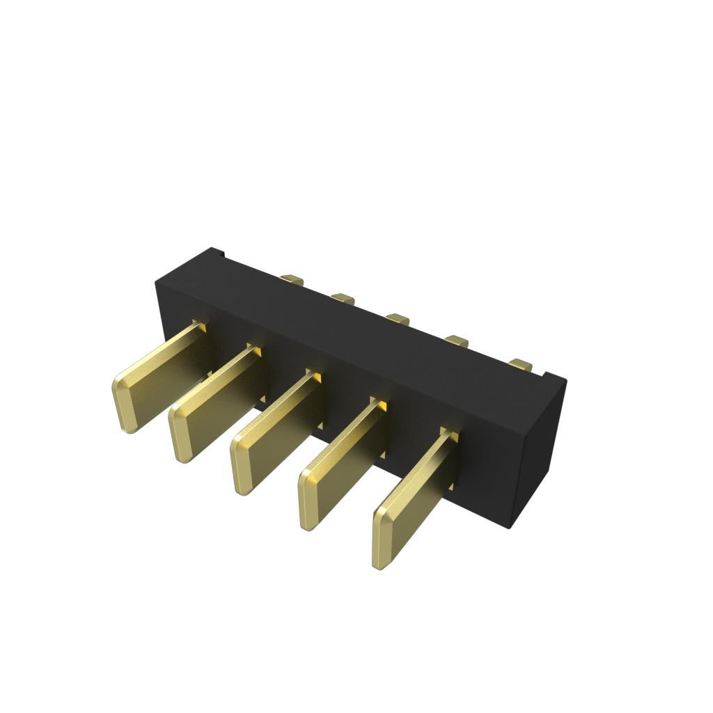 【10174587-050000LF】2.5MM PITCH VERTICAL HEADER 5POS