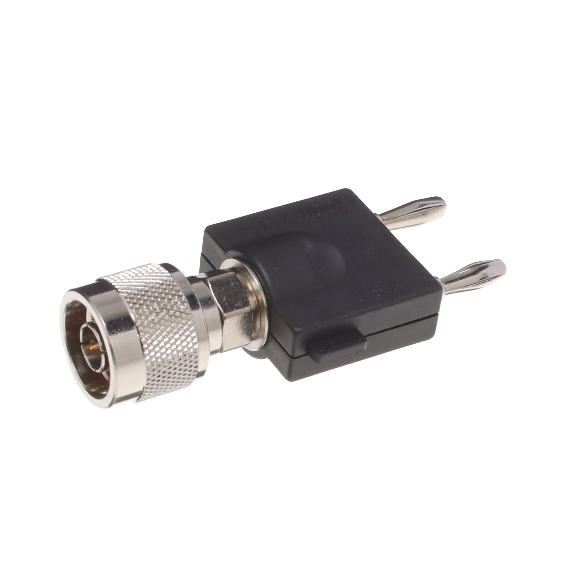 【9415】ADAPT N PLUG TO BAN PLUG DBL BLK