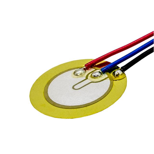【CEB-21018-L100】PIEZO DISC 21X.18MM, LEAD WIRES
