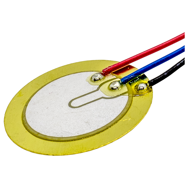 【CEB-27048-L100】PIEZO DISC 27X.48MM, LEAD WIRES