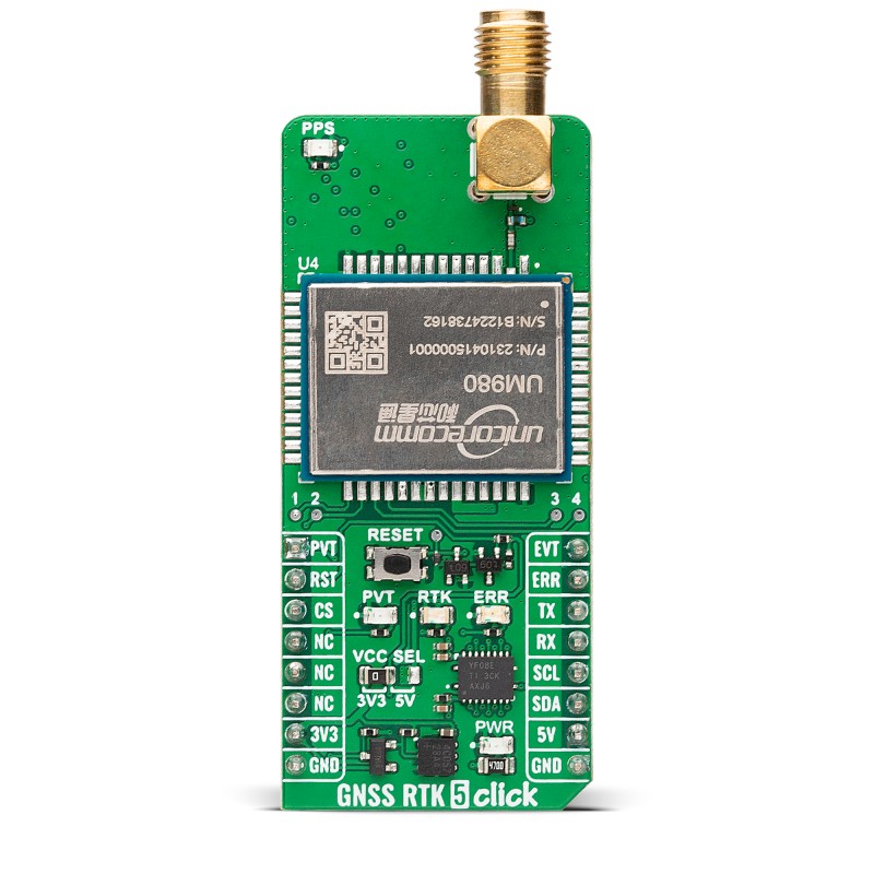 【MIKROE-6451】GNSS RTK 5 CLICK