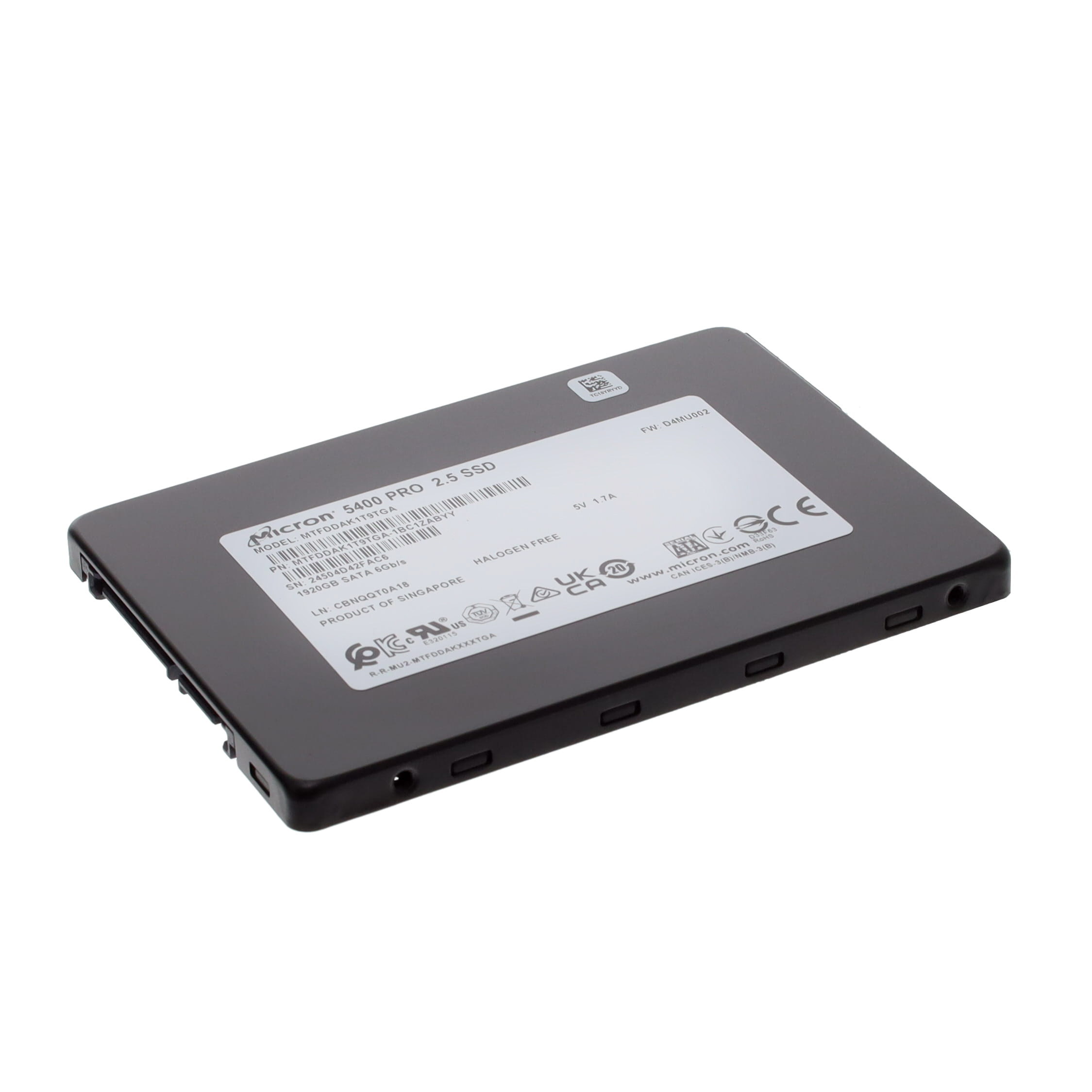 【MTFDDAK1T9TGA-1BC1ZABYY】SSD 1.92TB 2.5" TLC SATA III[バルク]