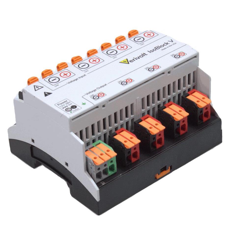 【ISOBLOCK V-4C (750V 5V 0.1%)】VOLTAGE SEN W/GALVANIC ISOLATION